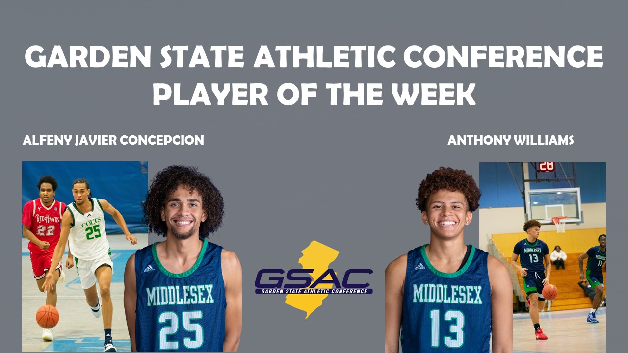 WILLIAMS, CONCEPCION WIN BACK-TO-BACK GSAC PLAYER OF THE WEEK AWARDS