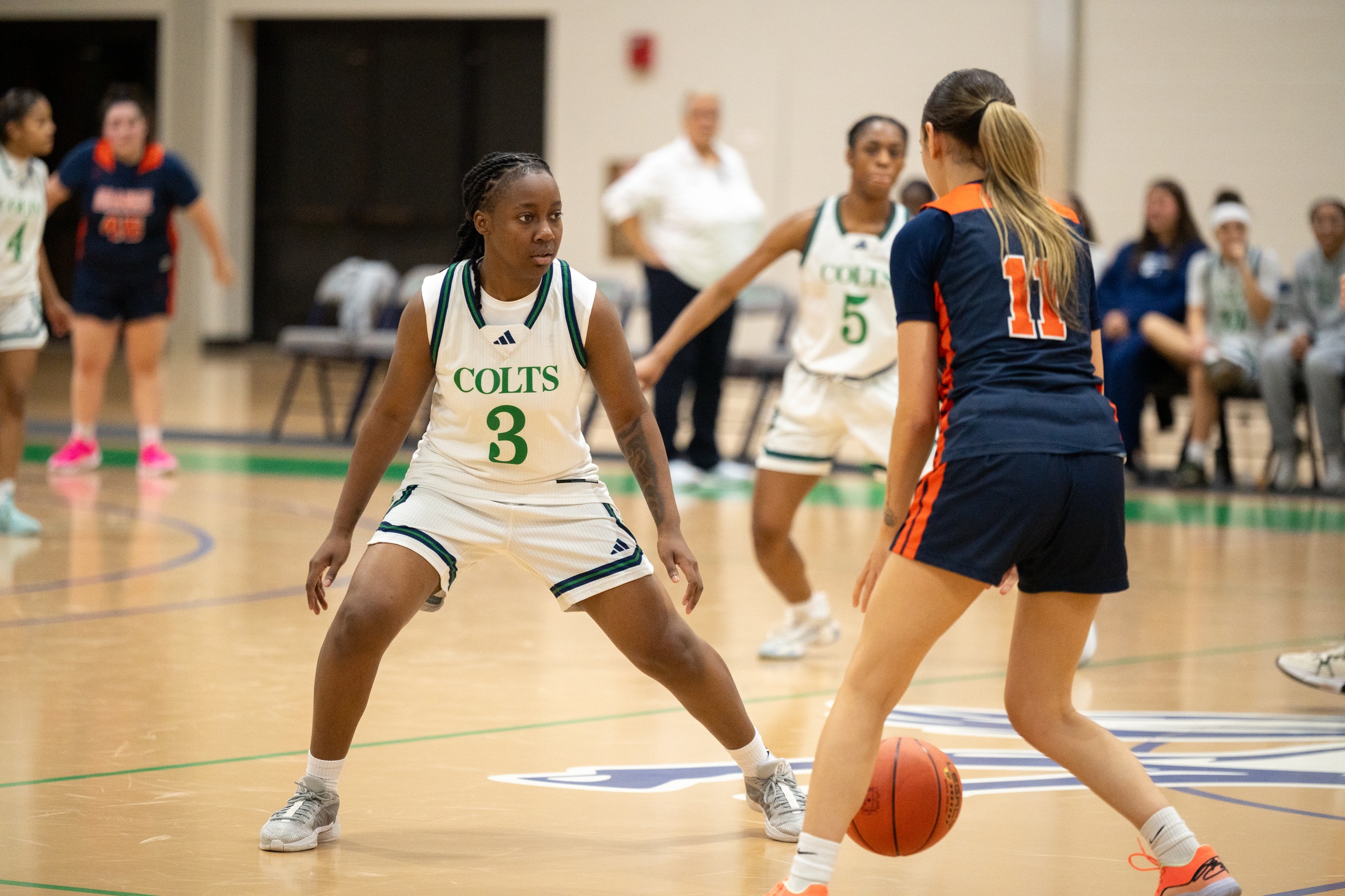 HUDSON LEADS MIDDLESEX COLLEGE WOMEN'S BASKETBALL PAST DELAWARE TECH 61-50