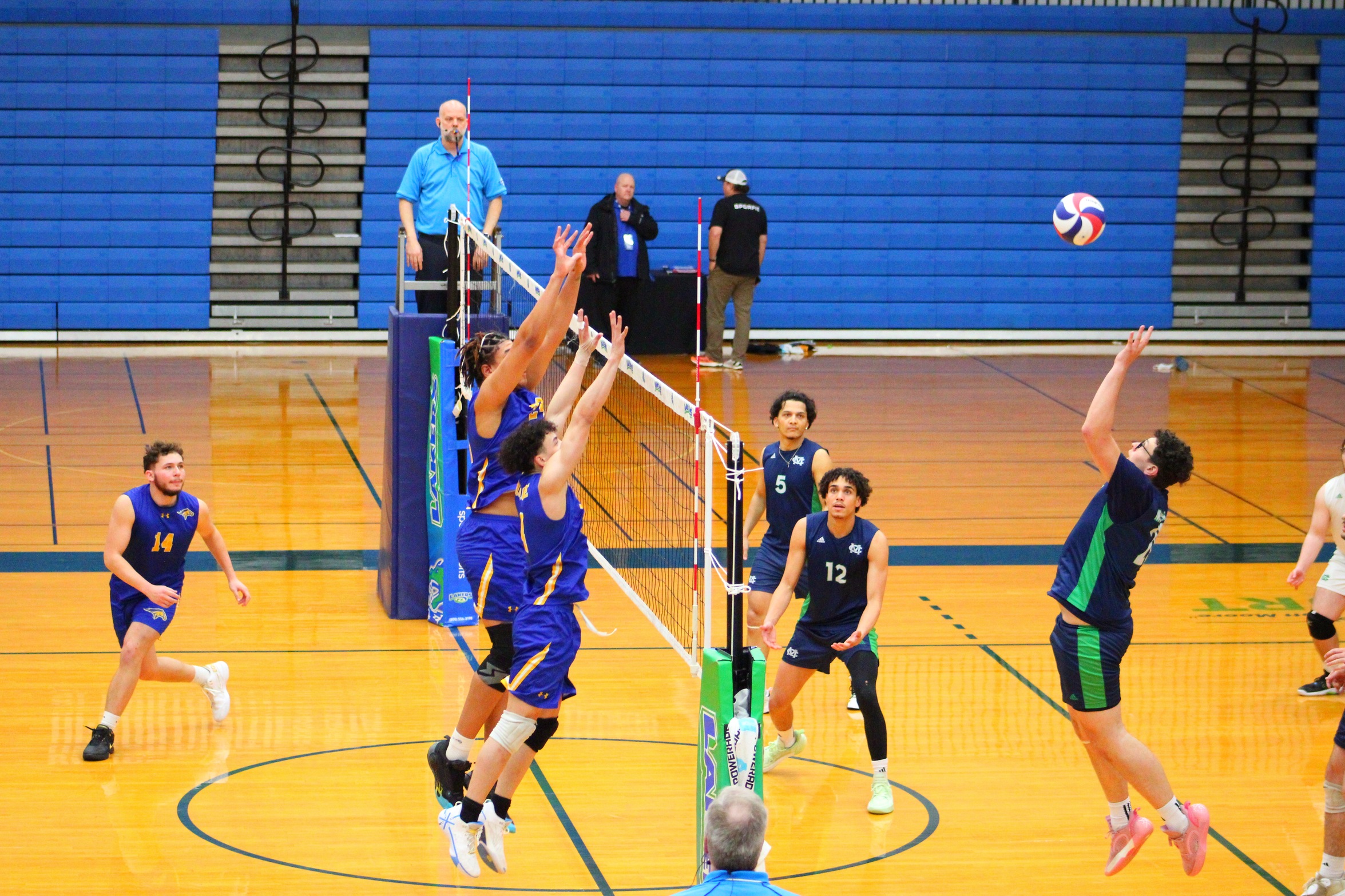 MIDDLESEX COLLEGE MENS VOLLEYBALL TOPS PASSAIC, FINISHES 8TH AT NJCAA NATIONALS