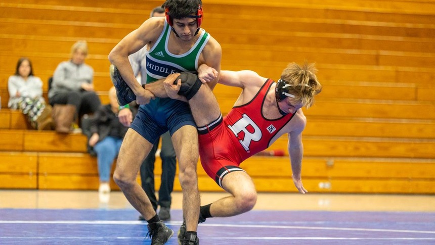 MIDDLESEX COLLEGE WRESTLING TOPS THADDEUS STEVENS IN TRI-MATCH