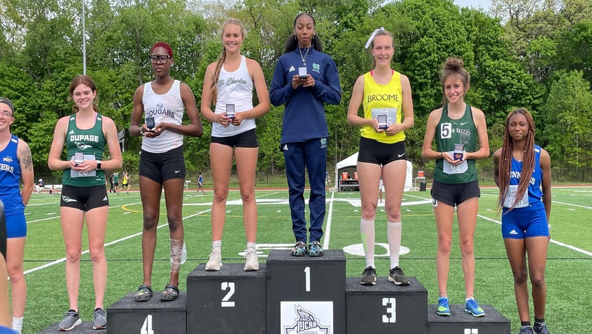 RAVEN ORANGE CAPTURES NATIONAL TITLE IN 400M HURDLES IN FANTASTIC SHOWING FOR MIDDLESEX COLLEGE